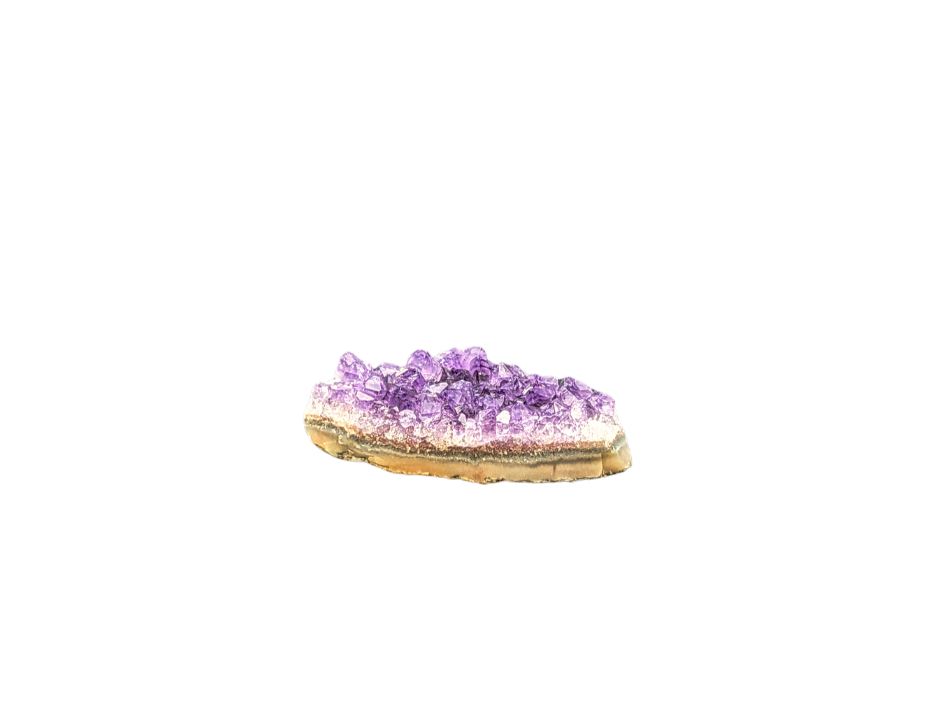 Cluster des Selbstvertrauen: Amethyst aus Uruguay #17