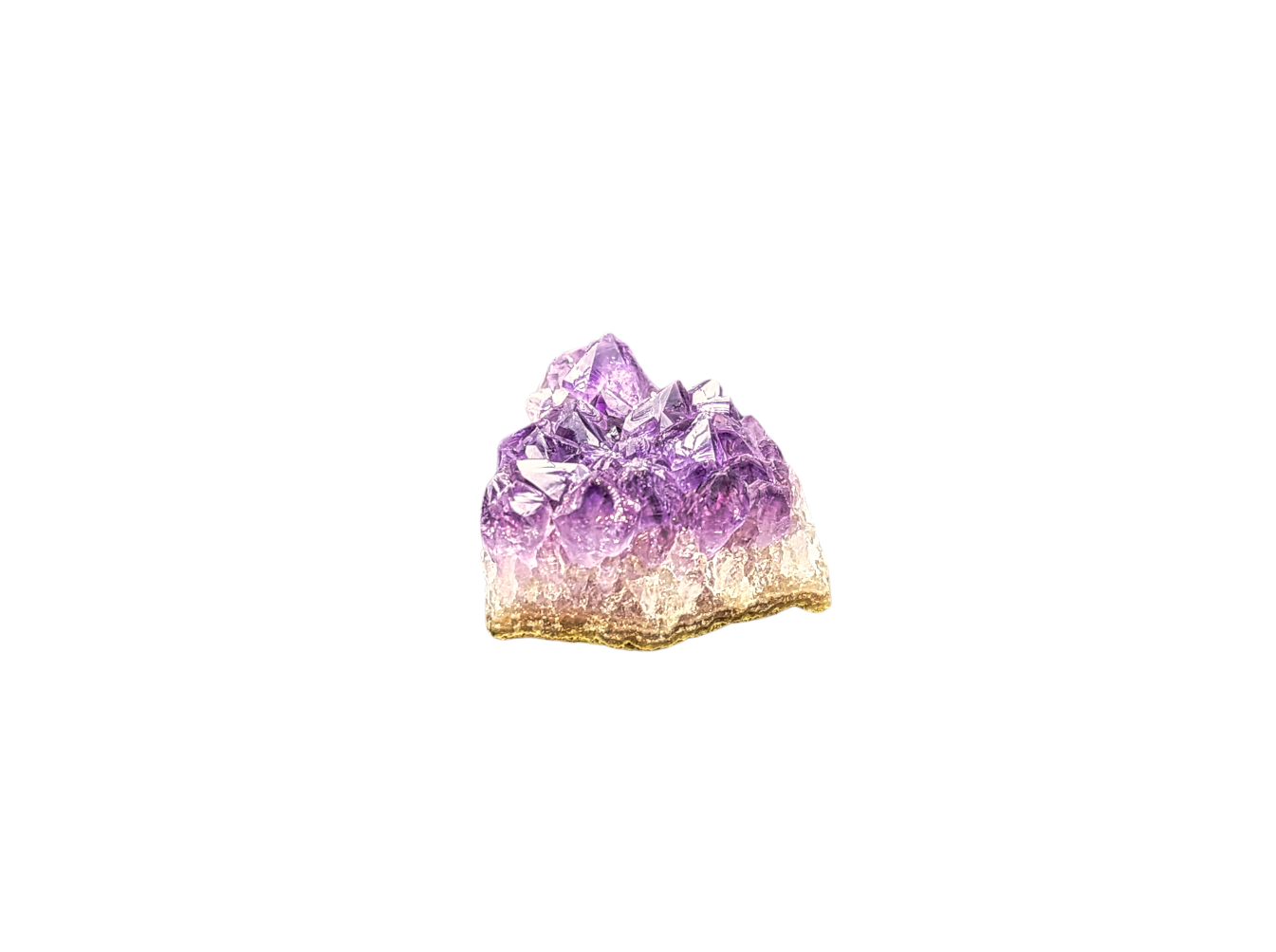 Cluster des Selbstvertrauen: Amethyst aus Uruguay #18