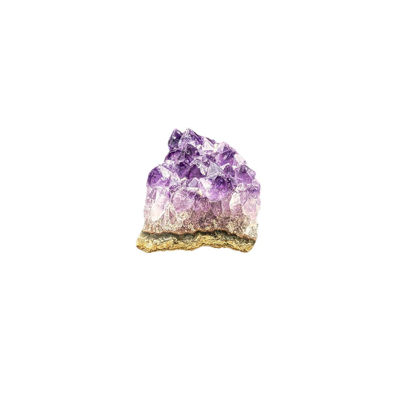 Cluster des Selbstvertrauen: Amethyst aus Uruguay #21