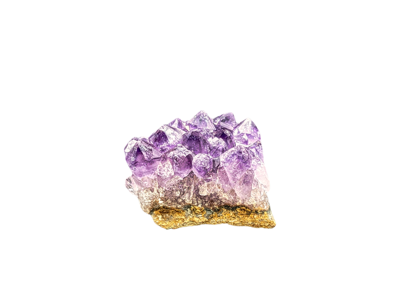 Cluster des Selbstvertrauen: Amethyst aus Uruguay #21
