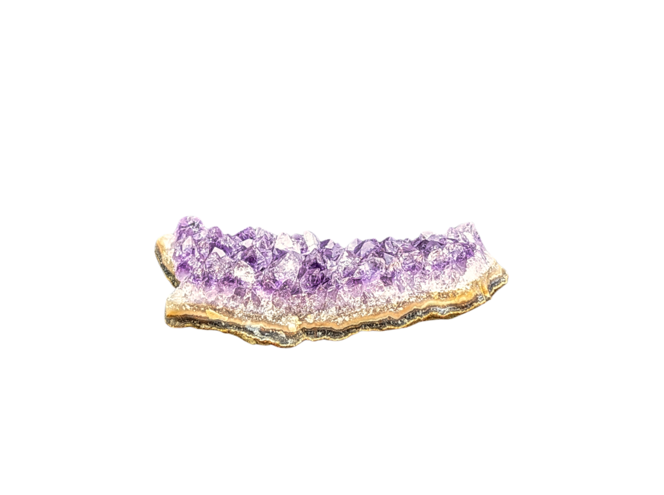 Cluster des Selbstvertrauen: Amethyst aus Uruguay #14