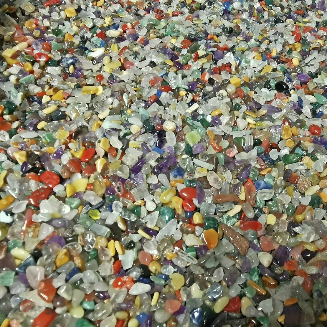 Trommelsteinchips 3- 5 mm - "A" Qualität - Steine aus aller Welt