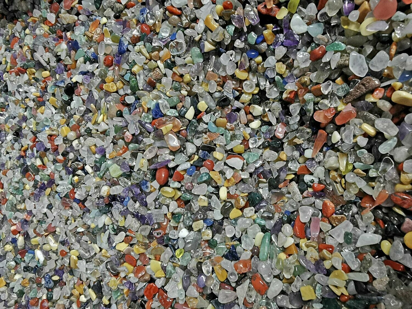 Trommelsteinchips 3- 5 mm - "A" Qualität - Steine aus aller Welt