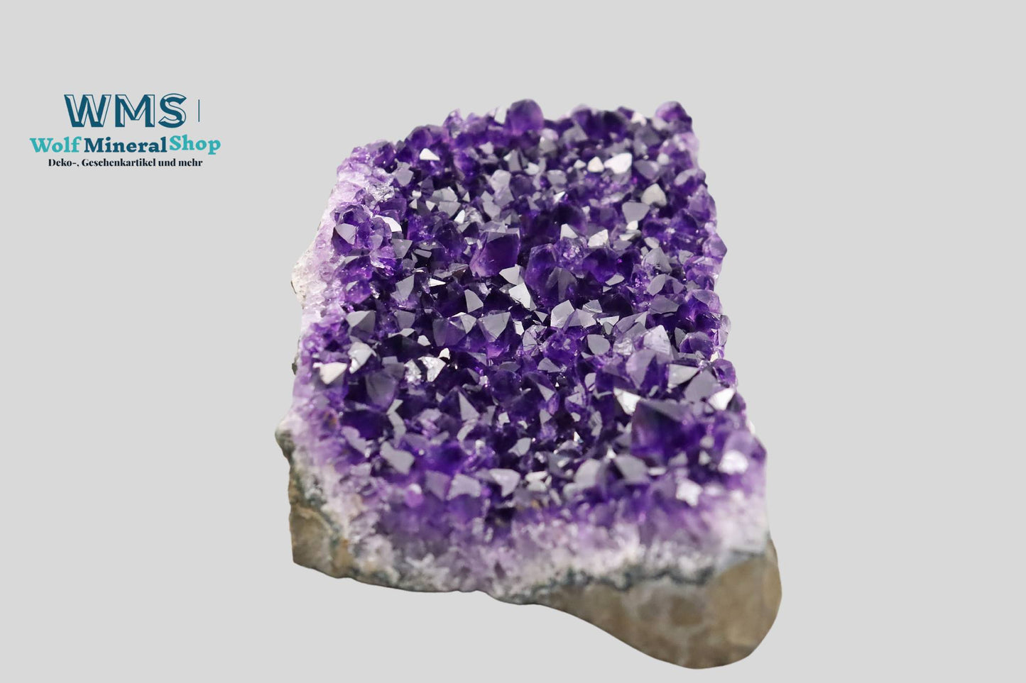 Druse des Selbstvertrauen: Amethyst aus Uruguay