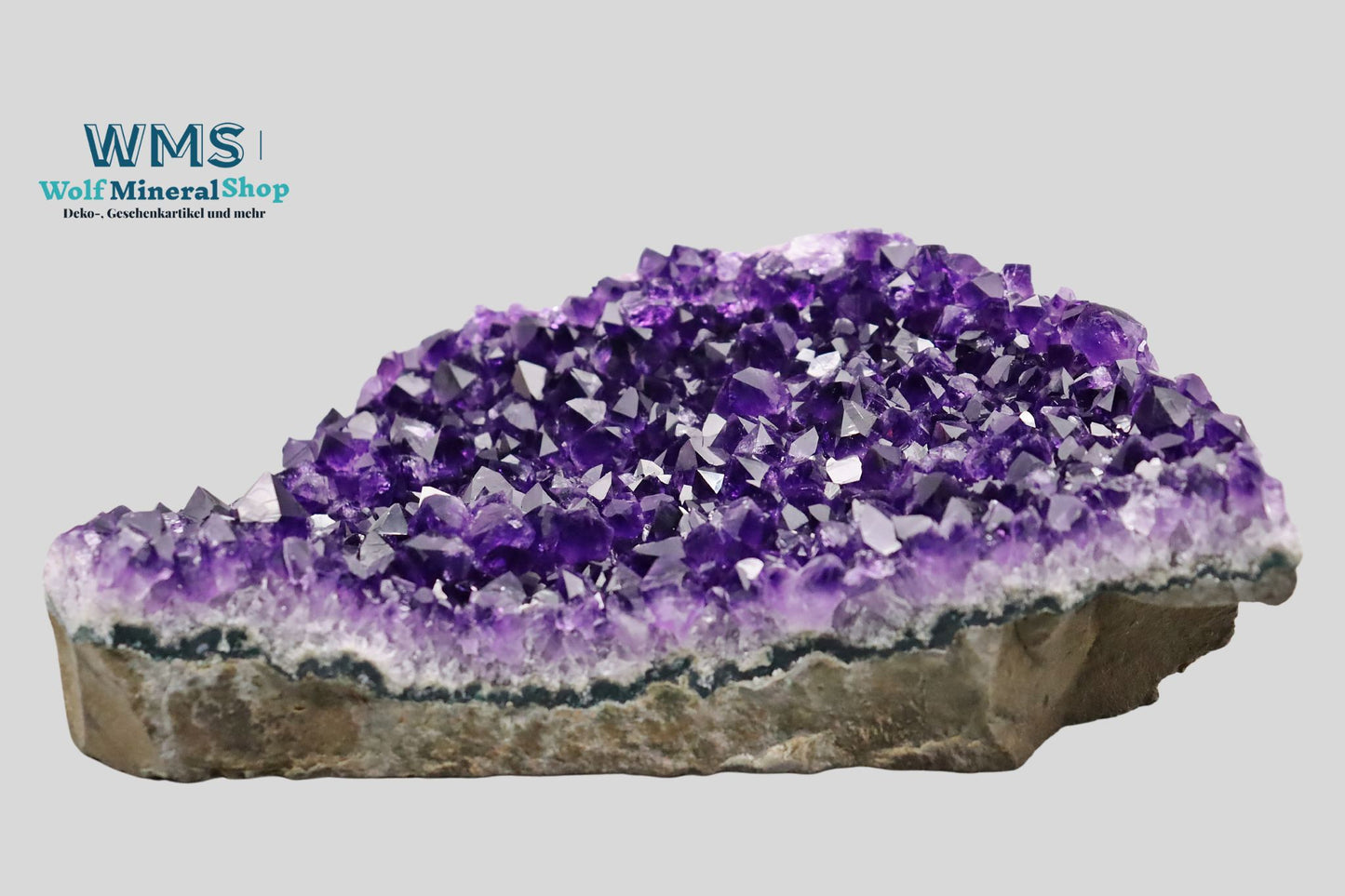 Druse des Selbstvertrauen: Amethyst aus Uruguay