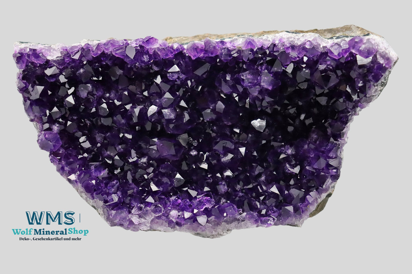 Druse des Selbstvertrauen: Amethyst aus Uruguay