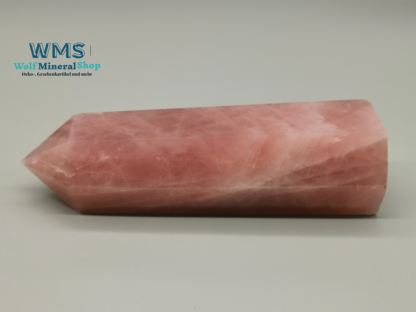 XXL Spitze der Liebe: Rosenquarz