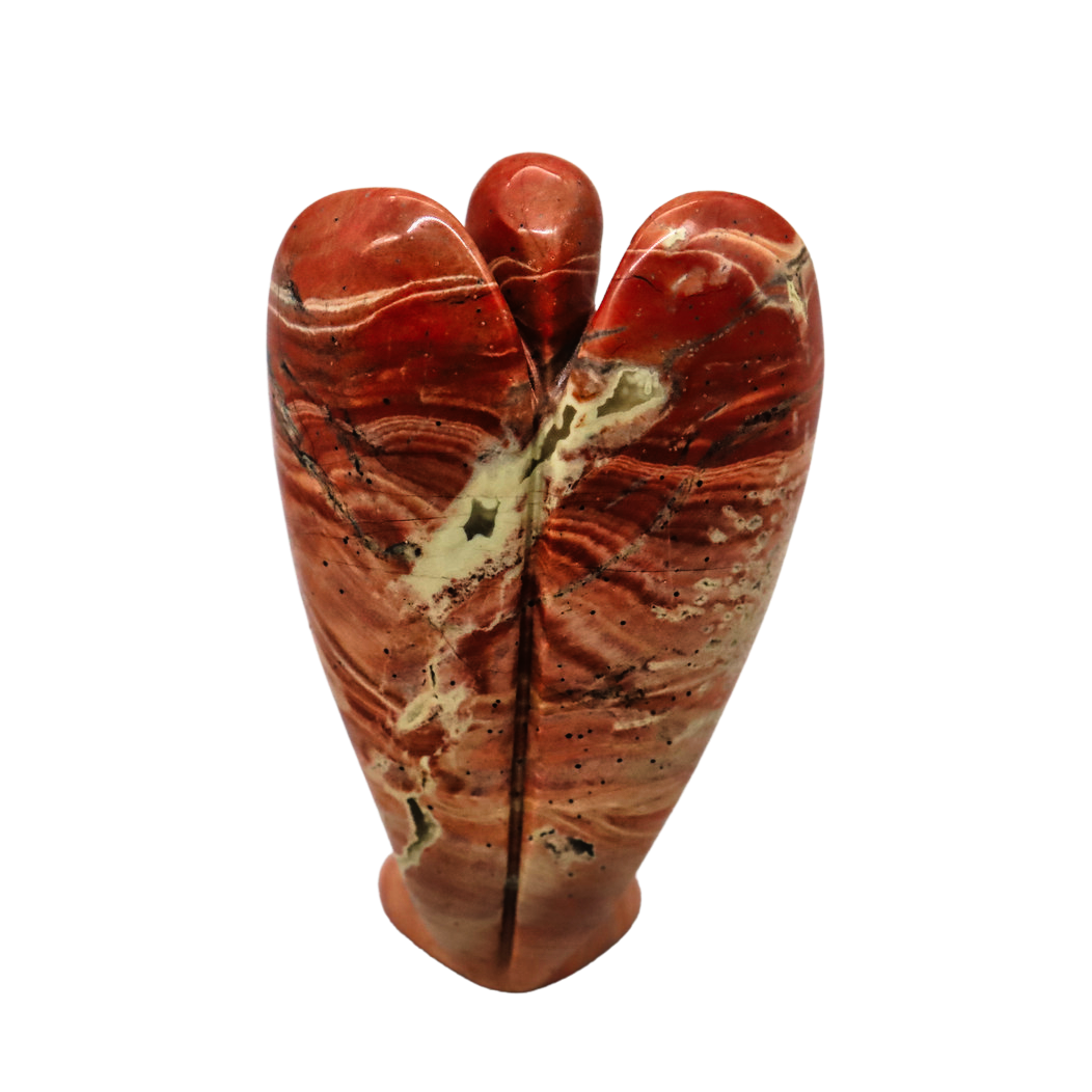 Engel der Vitalität: roter Jaspis