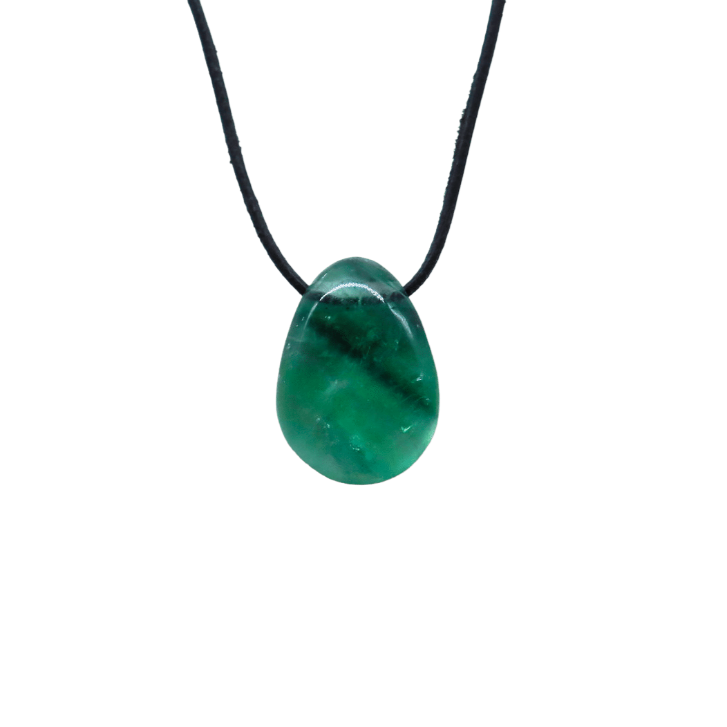 Anhänger der Kreativität: grüner Fluorit