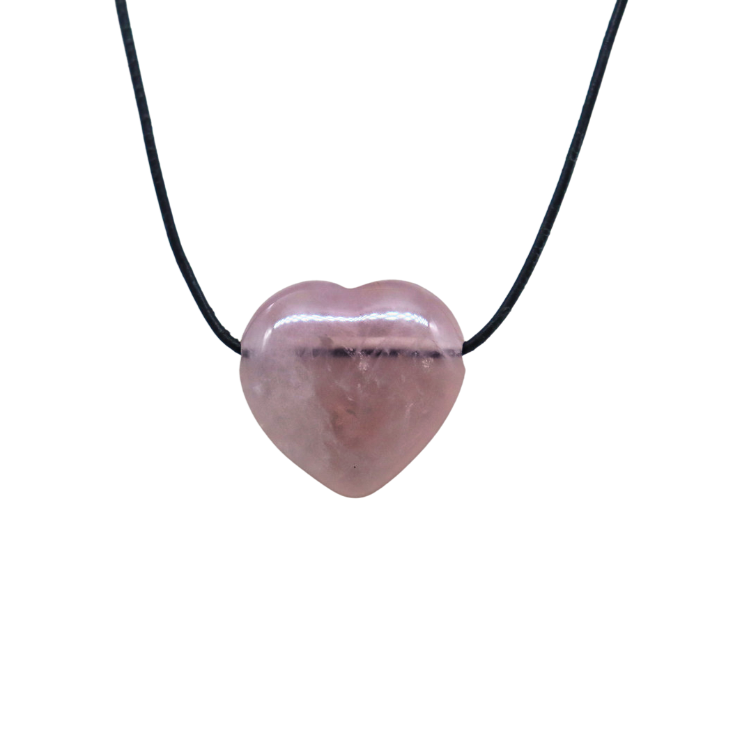 Herz der Liebe: Rosenquarz