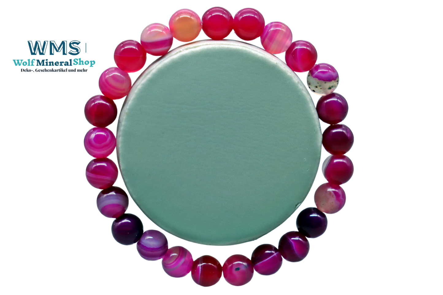 Kugelarmband Streifen Achat