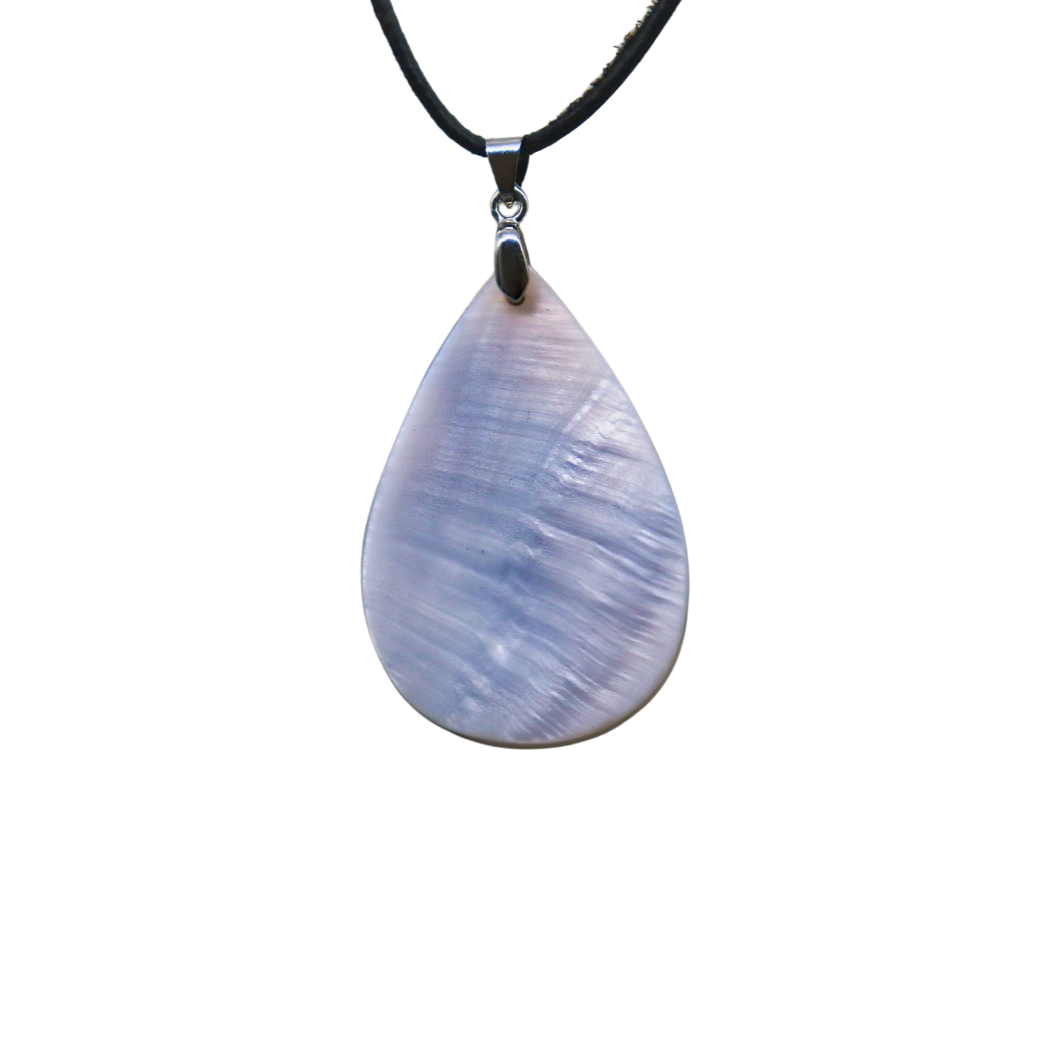 Anhänger der Heiterkeit: Perlmutt großerTropfen