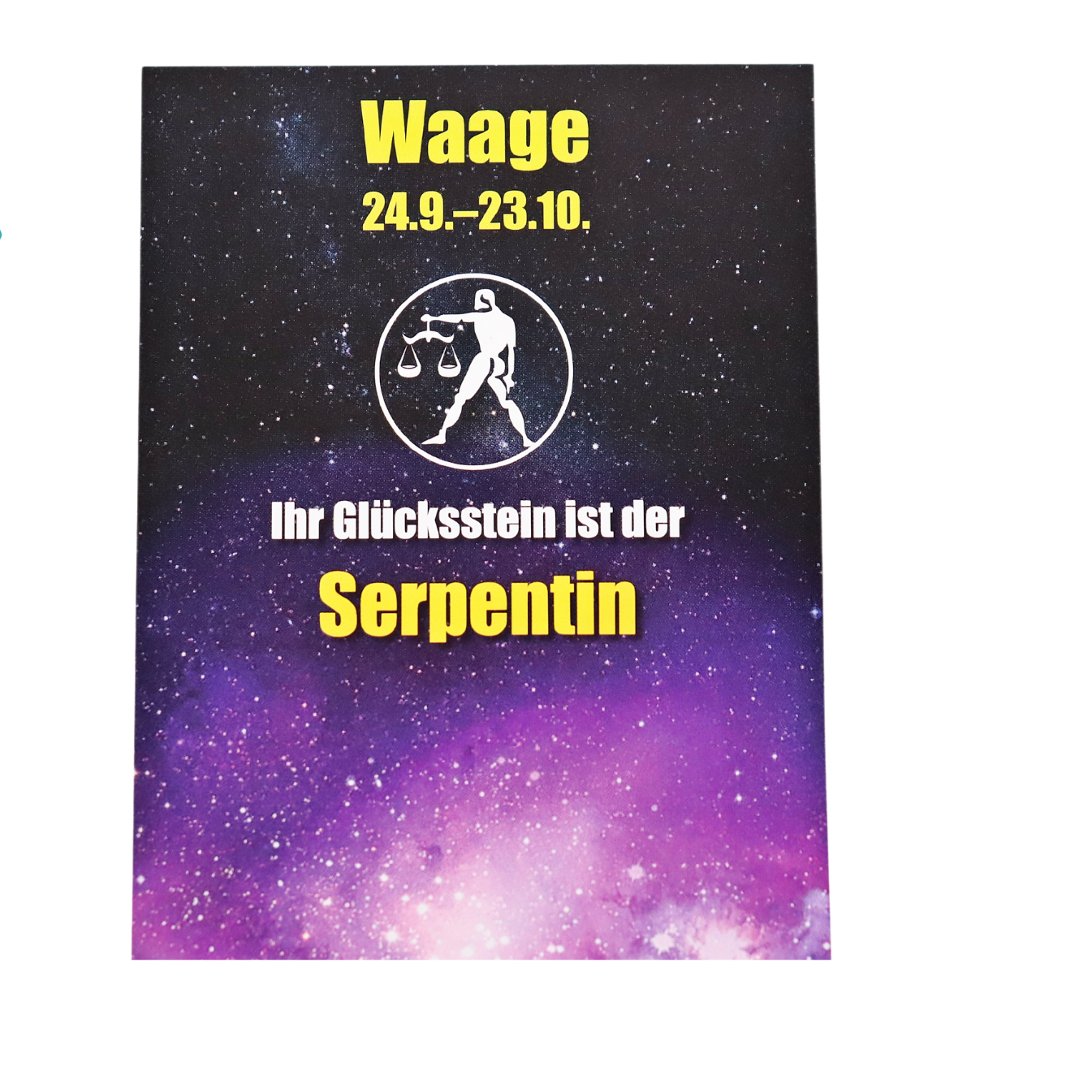 Glücksstein Waage 24.09.-23.10.